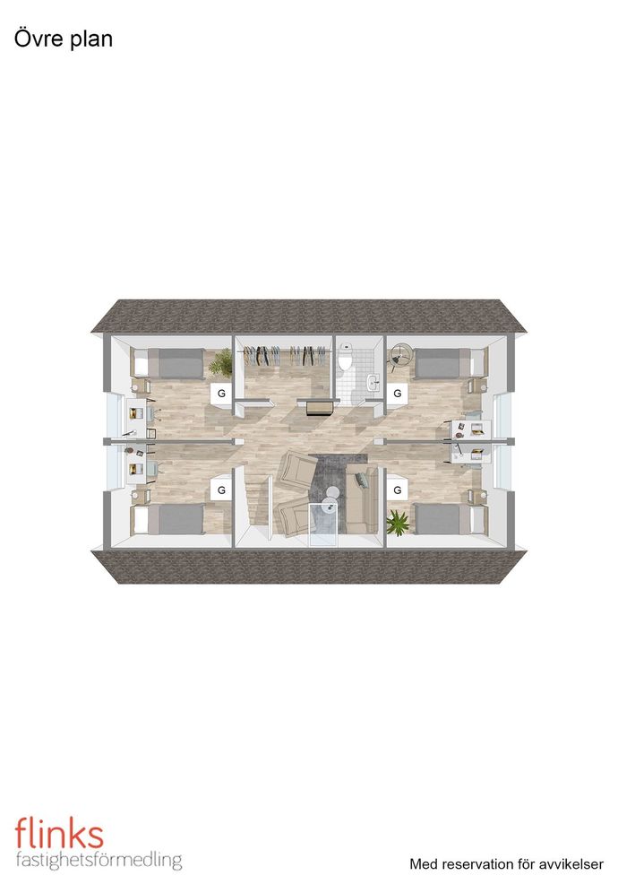 Höglund Skröfva 3 Övre plan