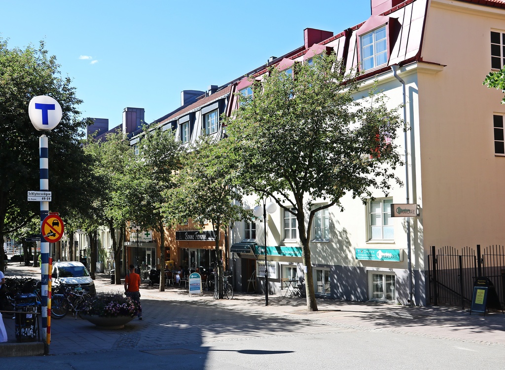 Gågatan i Aspuddens centrum.JPG