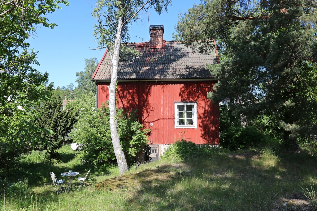 Huset från baksidan