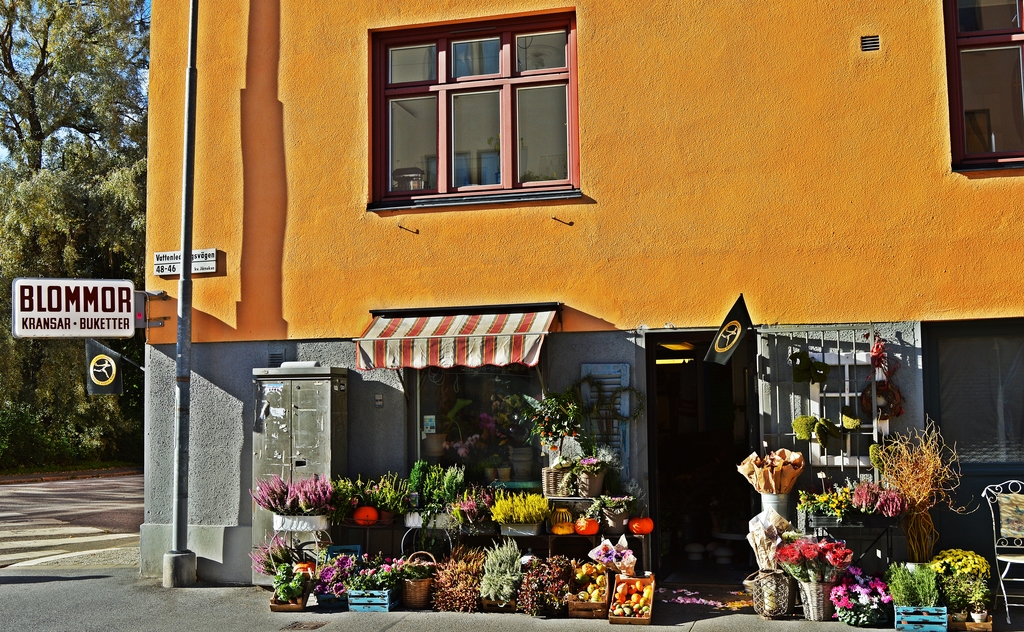 Blomsterbutik i Kransen