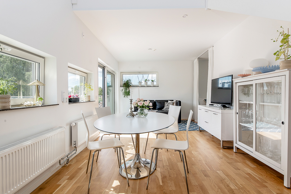 Matplats och vardagsrum