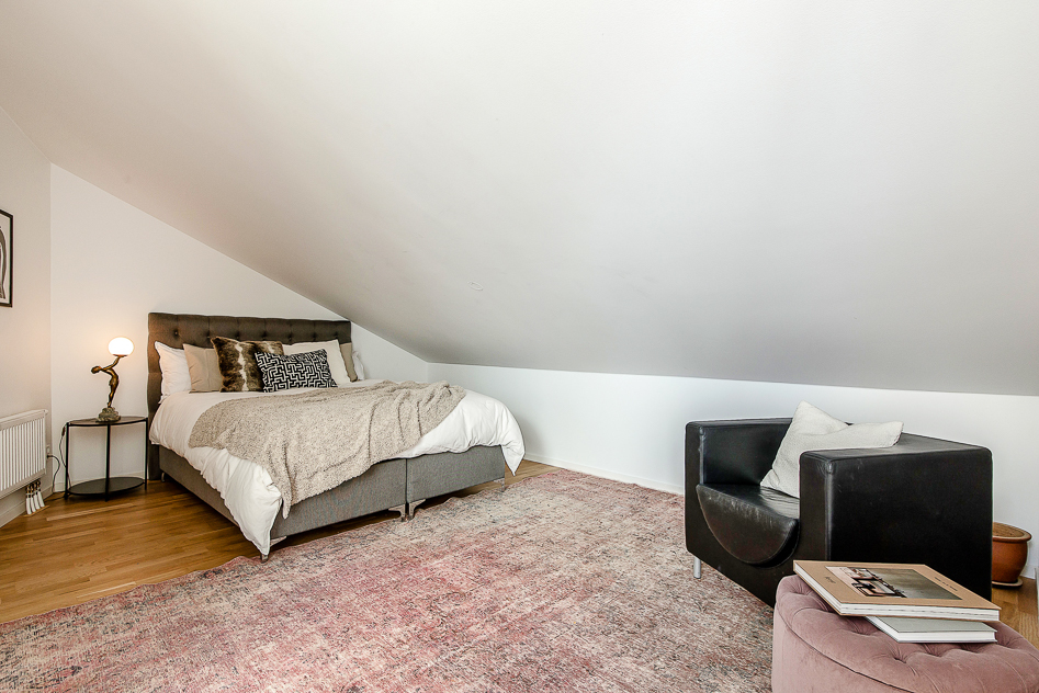 Sovrum på övre plan