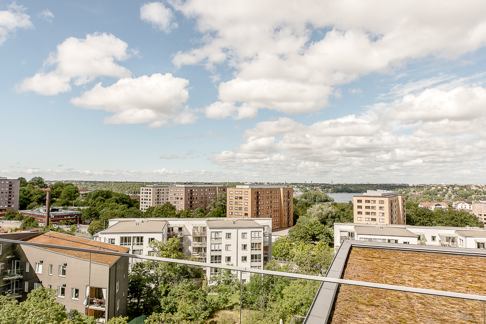 Utsikt från föreningens terrass