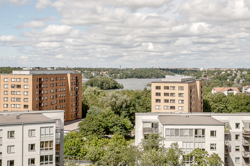 Utsikt från föreningens terrass
