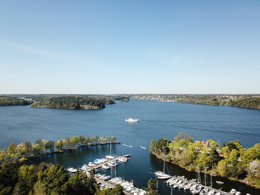 Mälaren är endast 500 meter bort