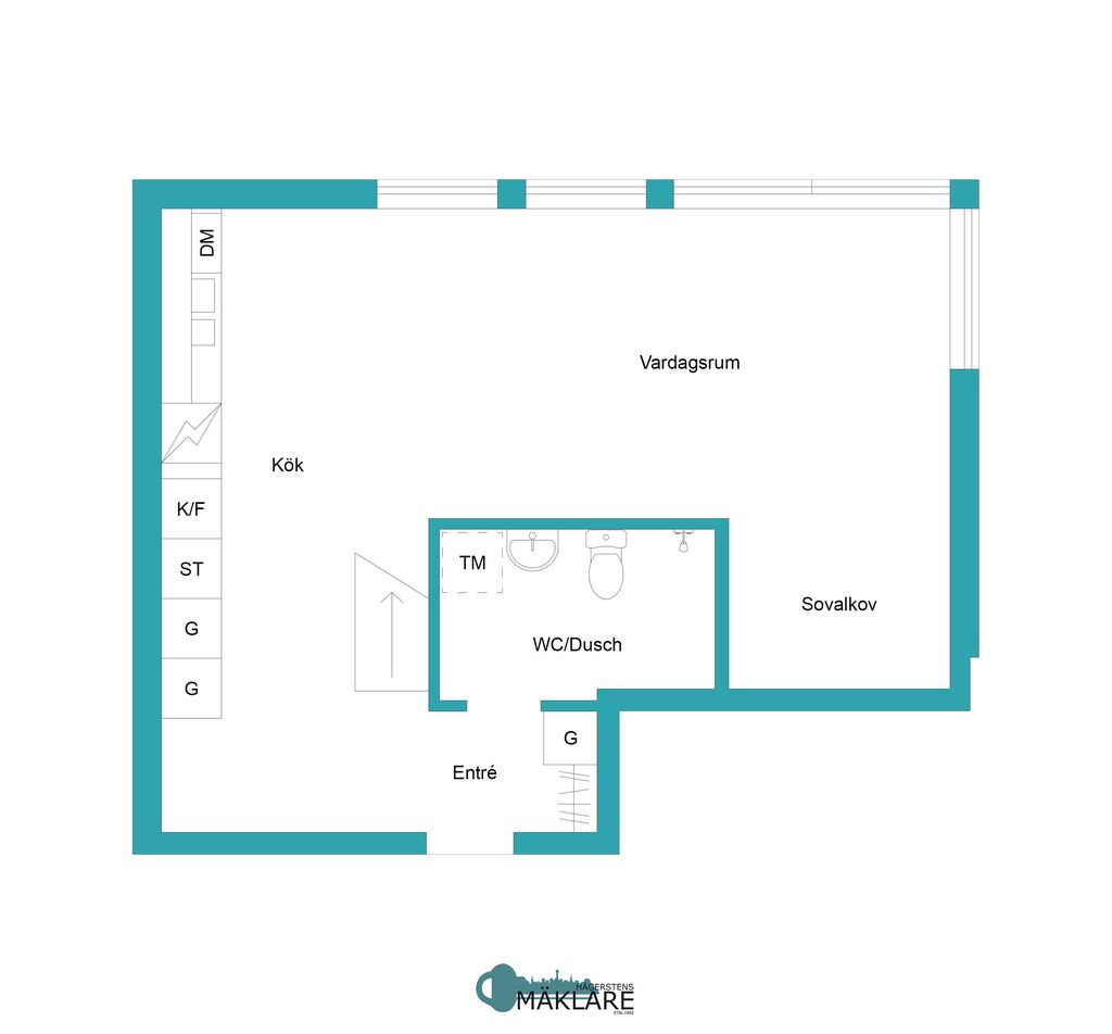 Planskiss entréplan